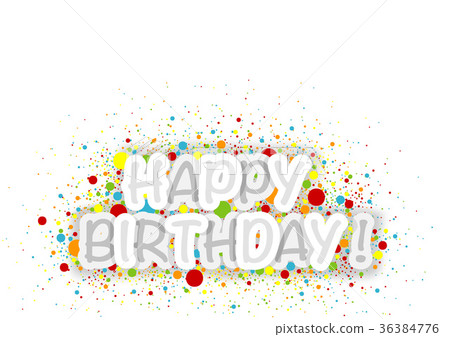 Happy Birthday Background 36384776