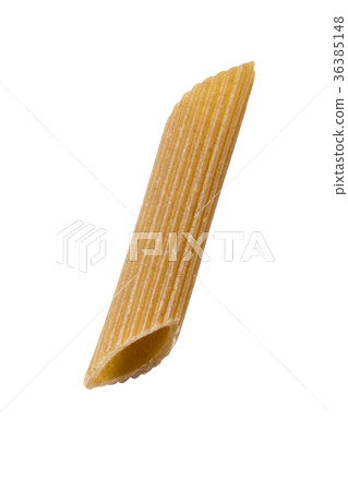 one penne pasta isolated on white background 36385148