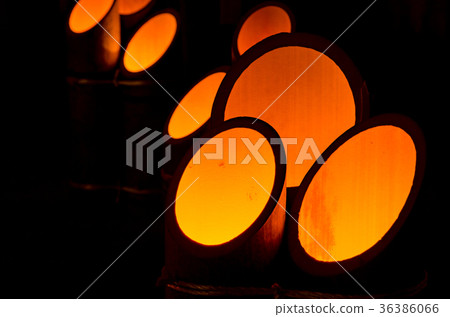 Hotaka Shrine Divine Bamboo Lantern 36386066