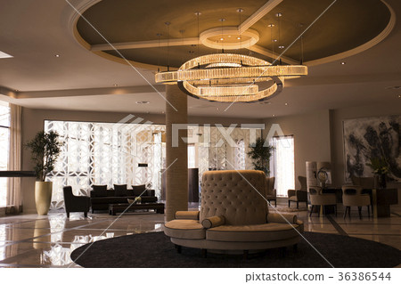 UK hotel lobby interior 36386544
