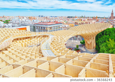 Panoramic view of the Seville  36388243