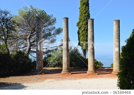 Ancient Columns on the Coast in the Istria. Croati 36388468