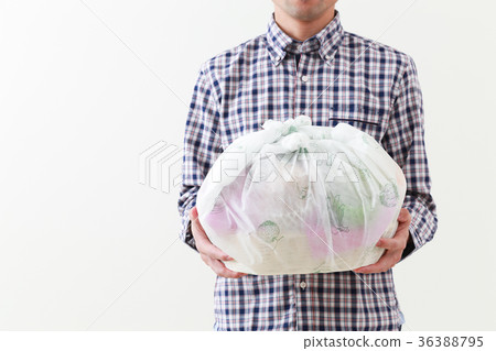 Men holding lots of fruits Men holding lots of fruits 36388795