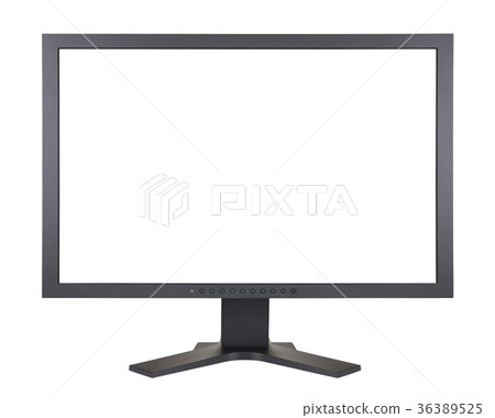 Computer monitor with clipping path Computer monitor with clipping path 36389525