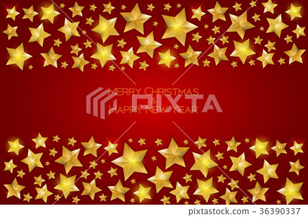 New Year Background with Christmas Star. Vector New Year Background with Christmas Star. Vector 36390337