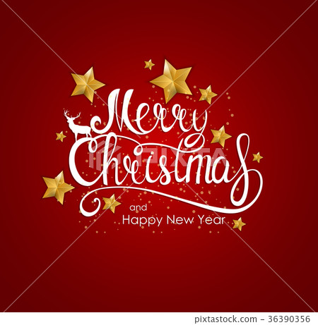 Merry Christmas and New Year Background. Vector Merry Christmas and New Year Background. Vector 36390356