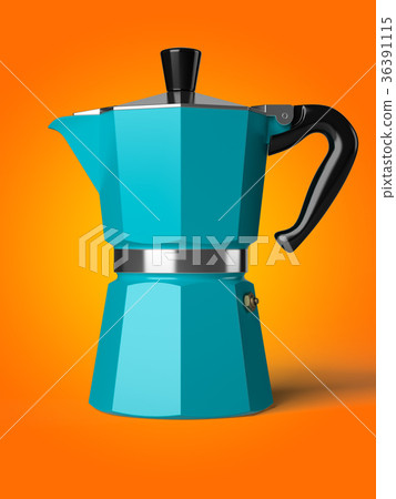 Vintage coffee pot isolated on a background  36391115