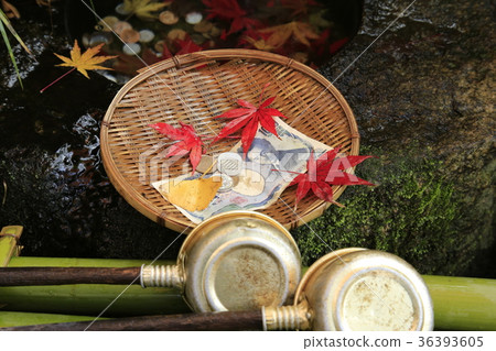 Autumn main temple Temple Zenin Benten 36393605