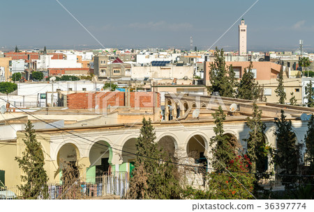 View of El Jem city from the Roman amphitheater View of El Jem city from the Roman amphitheater 36397774