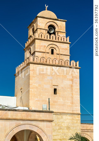 Mosque at the Amphitheatre of El Jem, Tunisia 36397792