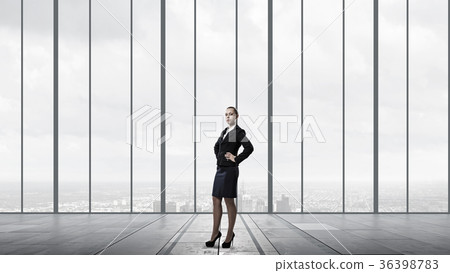 Successful businesswoman in office Successful businesswoman in office 36398783