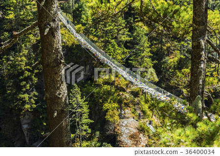 珠穆朗瑪峰公路和懸索橋 珠穆朗瑪峰公路和懸索橋 36400034