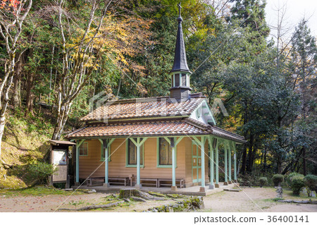 晚秋Tsuwano Otome大教堂教堂 36400141