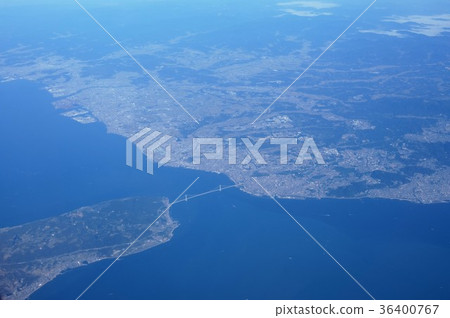 鳥瞰圖 - 明石海峽 鳥瞰圖 - 明石海峽 36400767