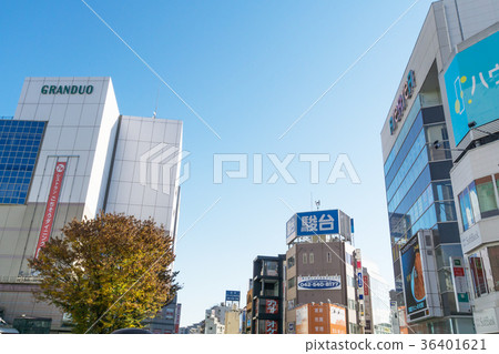 Station front view Tachikawa Station south exit 36401621