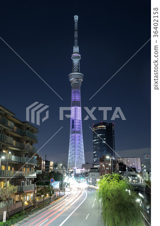 東京晴空塔特別照明“紫燈亮起” 東京晴空塔特別照明“紫燈亮起” 36402158