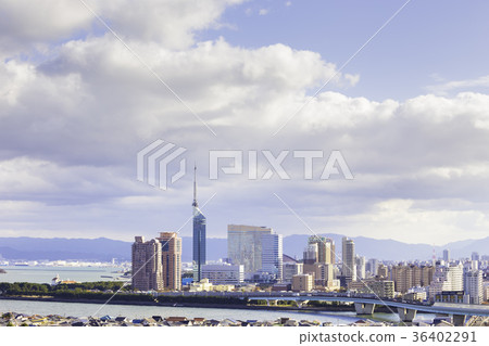 Beautiful streets of Fukuoka 36402291