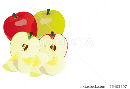Cut fruit apple 36403397