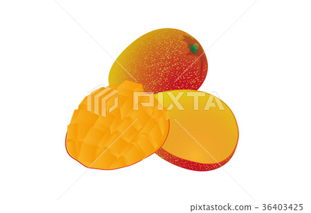 Cut fruit mango 36403425