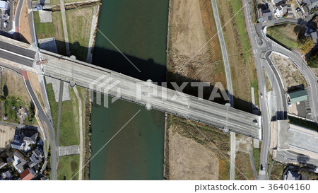 Aerial From Iizuka City, Fukuoka Pref. 36404160