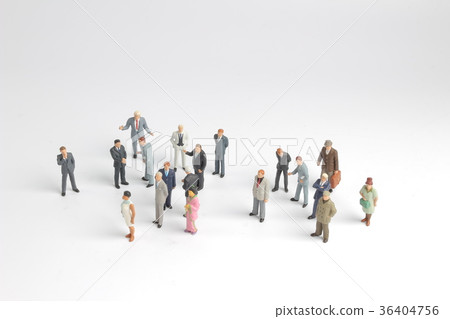 mini model group of investor standing mini model group of investor standing 36404756