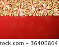 Christmas gold glittering snowflakes background 36406804