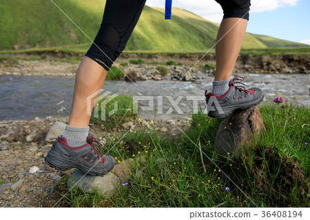 hiker legs outdoors 36408194