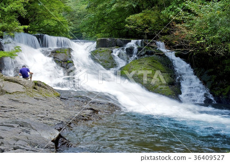 40 thousand waterfall ~ Kikuchi gorge ~ 40 thousand waterfall ~ Kikuchi gorge ~ 36409527