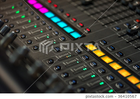 Stage controller with sliders 36410567