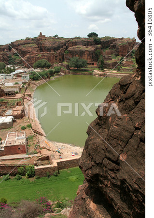 Rock and Lake 36410805