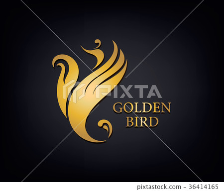 Golden Phoenix, bird brand, animal logo, luxury Golden Phoenix, bird brand, animal logo, luxury 36414165