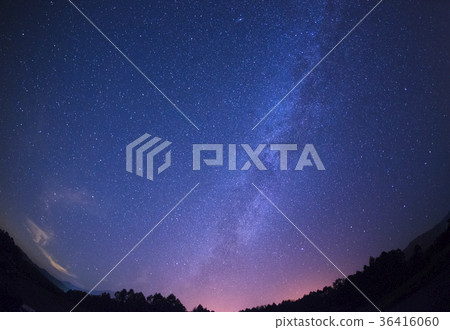 [Kaida Kogen, Nagano Prefecture] Milky Way and starry sky "Your name. 』Image 36416060