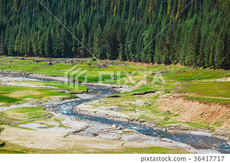 Vidra Lake is located in the Parang Mountains Vidra Lake is located in the Parang Mountains 36417717