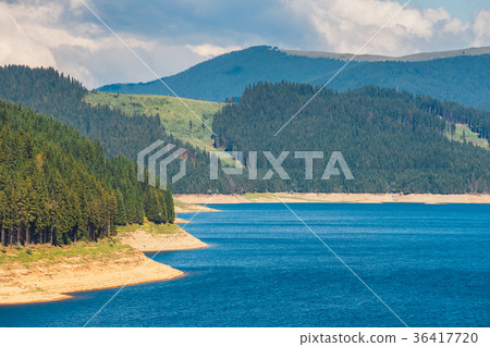 Vidra Lake is located in the Parang Mountains Vidra Lake is located in the Parang Mountains 36417720