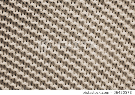 White knitted texture macro White knitted texture macro 36420578