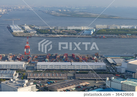 Osaka harbor Osaka harbor 36420608