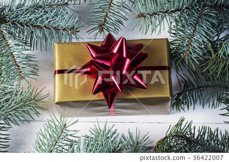christmas decoration with christmas gift 36422007