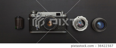 Vintage Film Camera And Accessories Vintage Film Camera And Accessories 36422387
