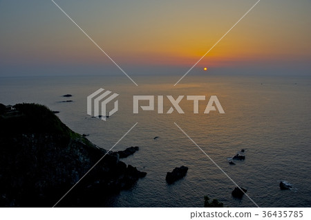 Asahi watching from Cape Ashizuri 36435785