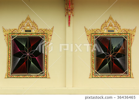 Crochet on the window 36436465