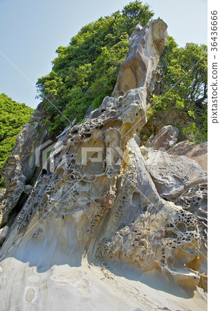 Strange rocks of Tatsumo Coast Strange rocks of Tatsumo Coast 36436666