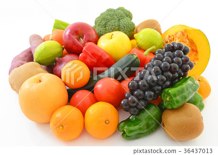 Fresh vegetables and fruits Fresh vegetables and fruits 36437013
