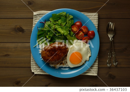 夏威夷米飯漢堡 夏威夷米飯漢堡 36437103