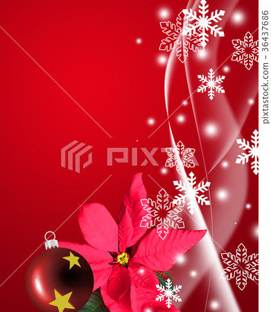 聖誕節聖誕節框架雪花 36437686