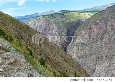 Road of Pass Katu-Yaryk. Altai Republic. Russia 36437764