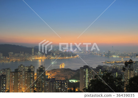 sunset a magic hour of the day hk 36439035