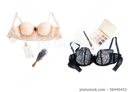 Glamorous stylish sexy lace lingerie with woman 36440452