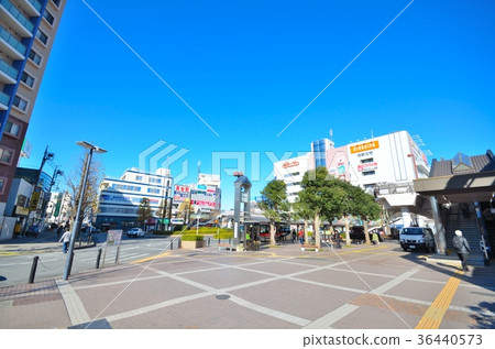 Cityscape in front of Kuki Station 36440573