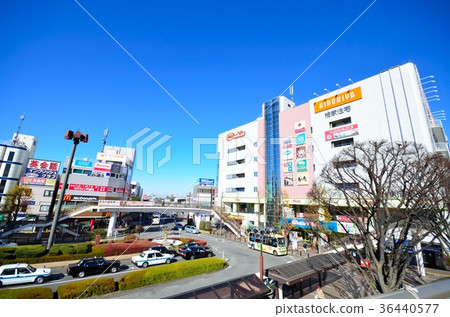 Cityscape in front of Kuki Station 36440577