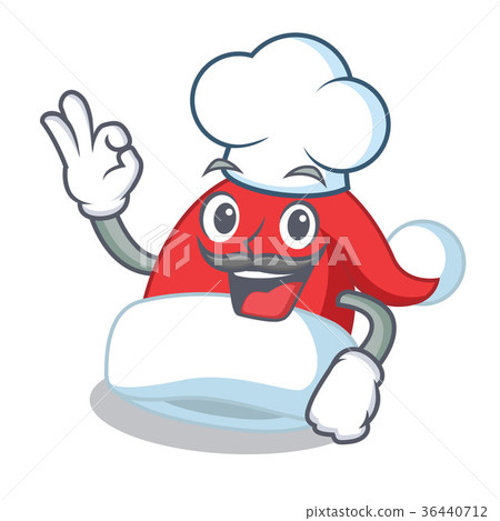 Chift Christmas hat character cartoon 36440712